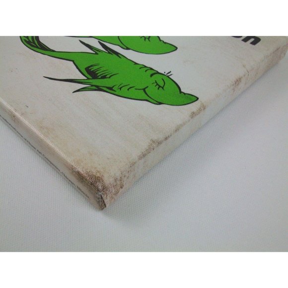 Dr Seuss 8X8 Canvas Wall Art Set One Fish Two - Picture 8 of 8
